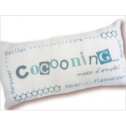 Coussin rectangle "Cocooning"