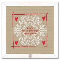 Snowflake (red)