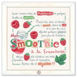 Mon smoothie à la framboise