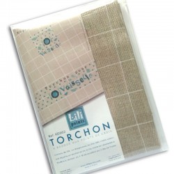 Tea Towel Kit  (Hands, blue)