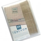 Torchon verre bleu