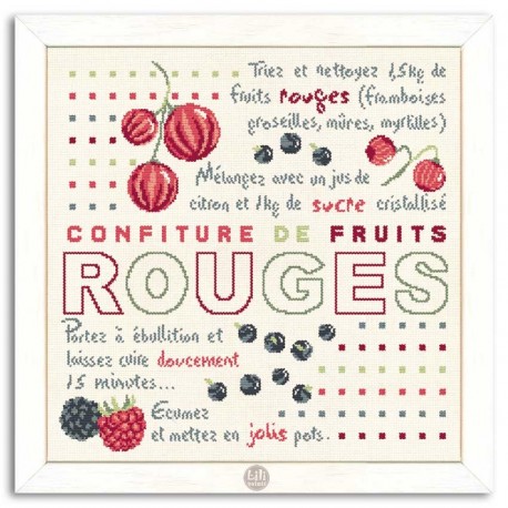 Confiture Fruits rouges