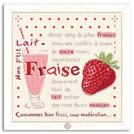 Mon p'tit lait Fraise