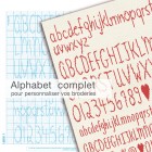 Alphabet à broder 2