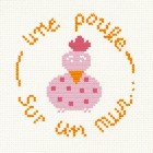 Mini Kit "une poule sur un mur"